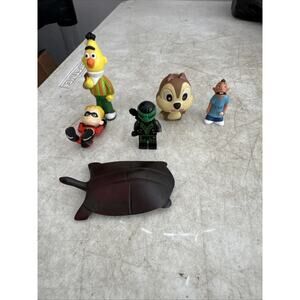 Big Action Figure Lot Ernie Lego Figure Turtle Cry Baby